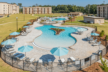 Resort-style pool